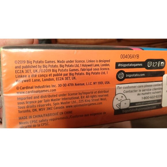 Big Potato Games Linkee, The Yell Out the Link Party Game, New Sealed - Picture 3 of 3